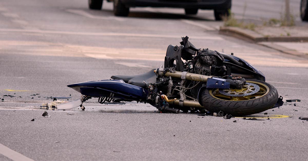 Accident moto : que faire