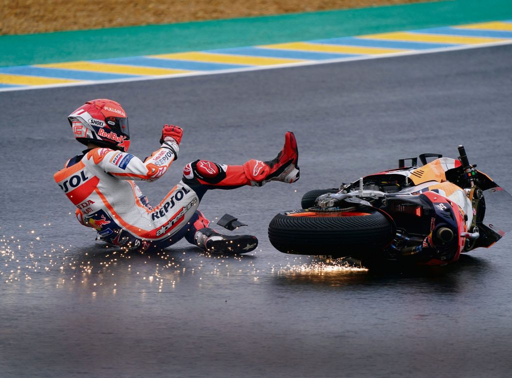 reprendre la moto après une chute